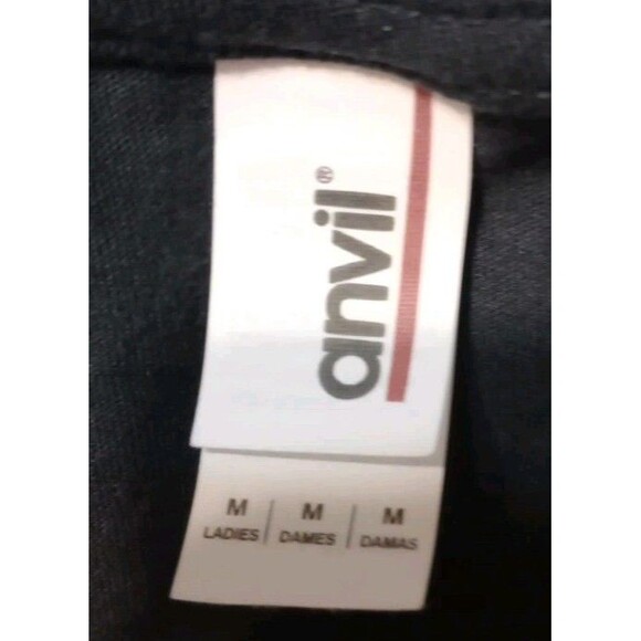 Attention I Am Out Of Order Black Graphic Funny Women's T-Shirt Sz M Handmade - Picture 5 of 5